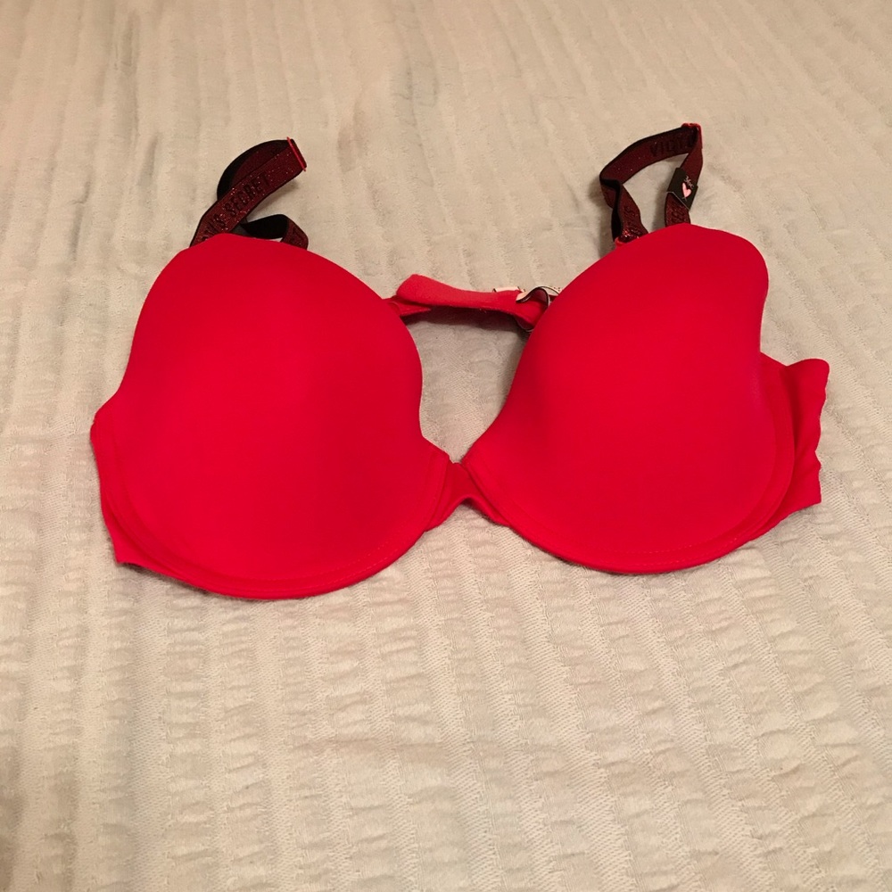 Victoria’s Secret red bra